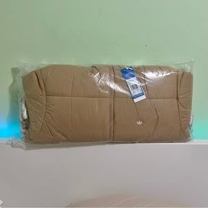 ADIDAS Padded Hooded Puffer Jacket - Beige